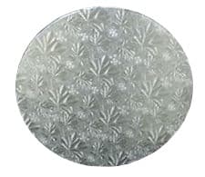 Cake Drum 20X0.5 IN Silver Round 12/Case