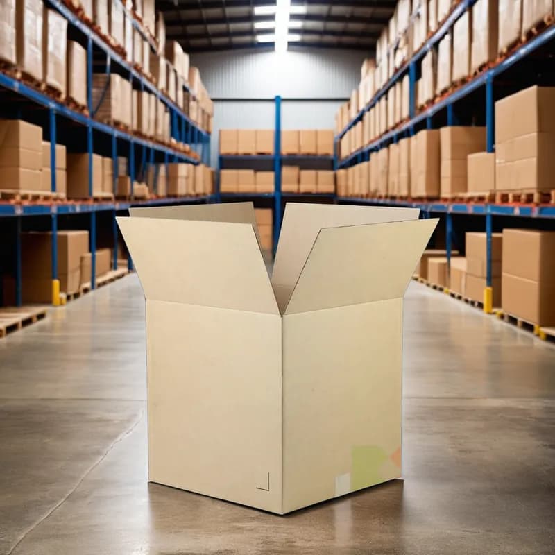 Regular Slotted Container (RSC) 14X14X14 IN Corrugated Cardboard 25/Bundle