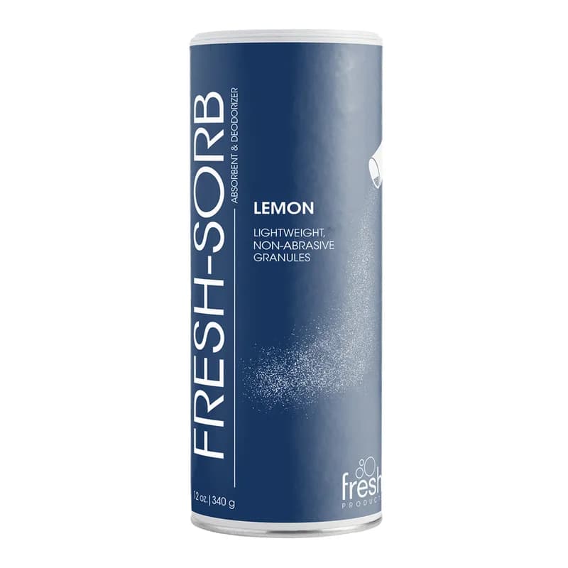 Fresh-Sorb Lemon Carpet Deodorizer 12 OZ Powder 12 Count/Pack 4 Packs/Case 48 Count/Case