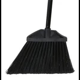O-Cedar® Multi-Purpose Broom Large (LG) 0.8125 IN 48IN Black PET Metal Angled Flagged Swivel Hang Cap 12/Case