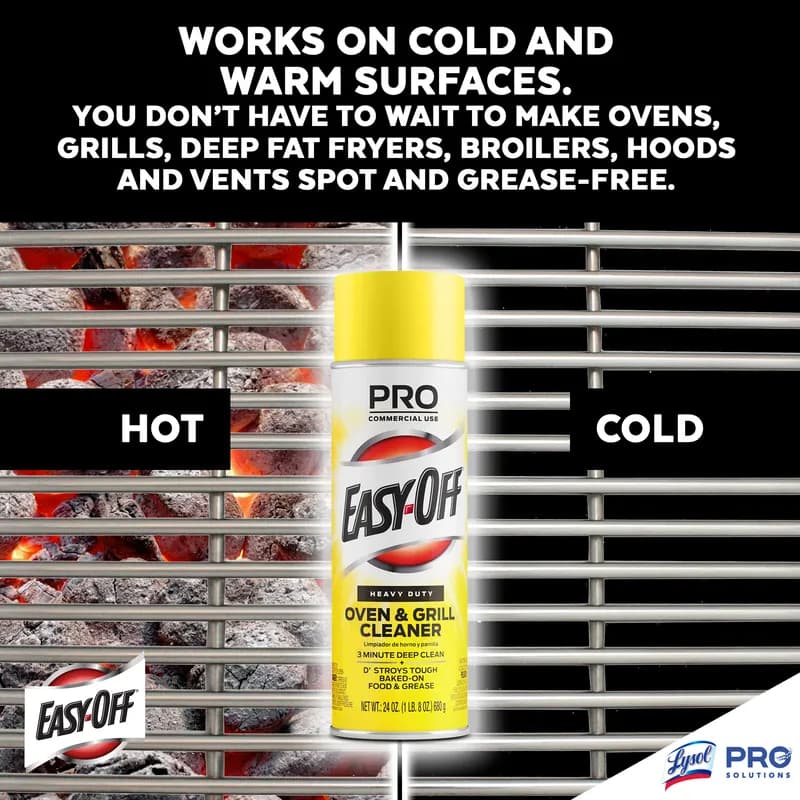 Oven & Grill Cleaner 24 OZ 6/Case