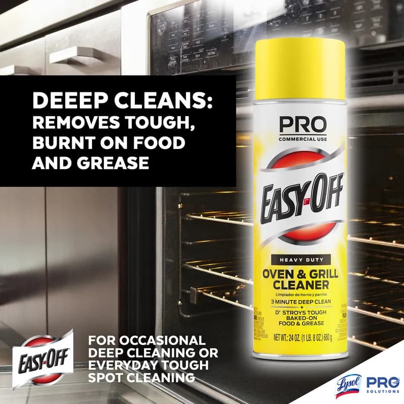 Oven & Grill Cleaner 24 OZ 6/Case