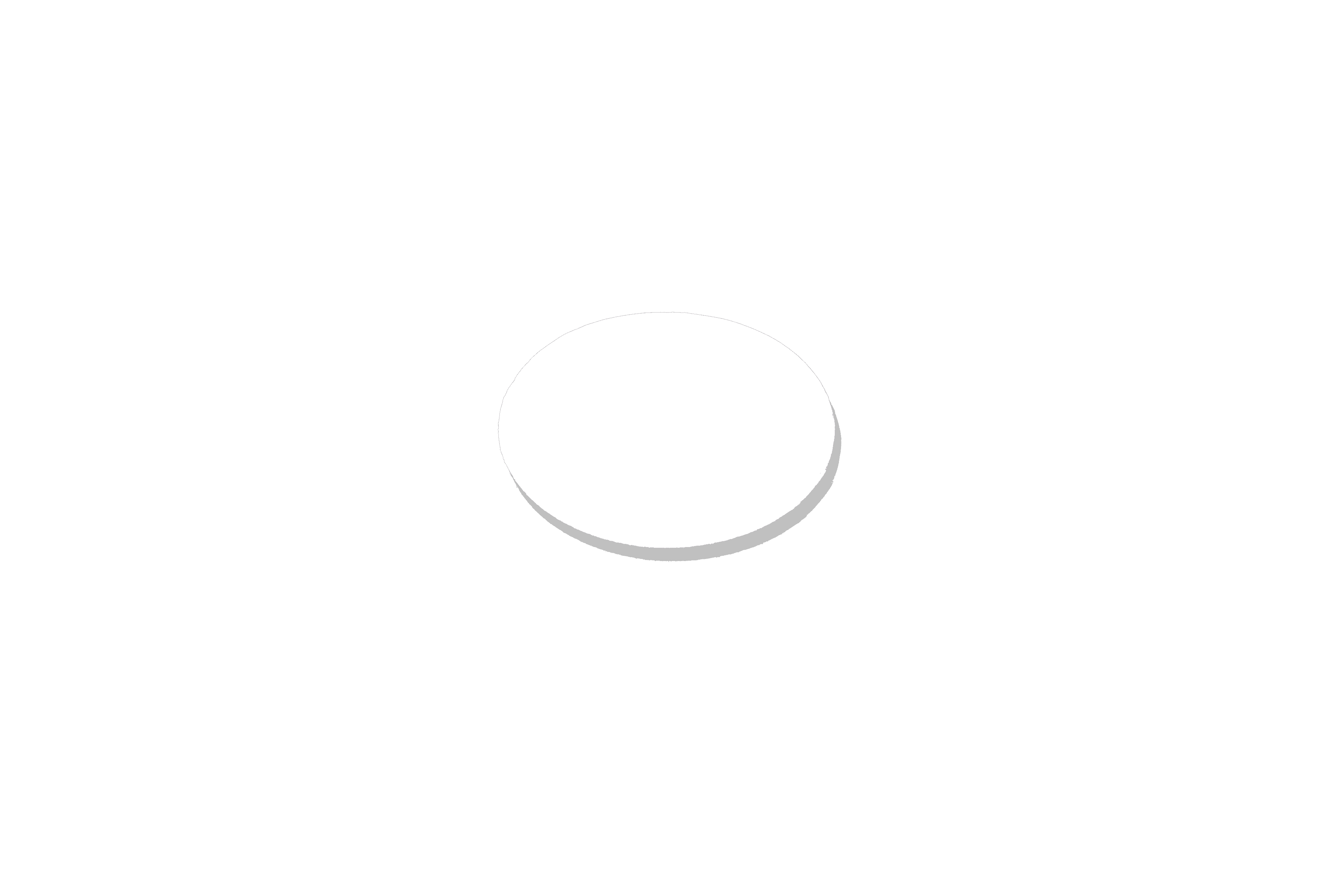 Cake Circle 6 IN Corrugated Paperboard White Grease Resistant 100/Case