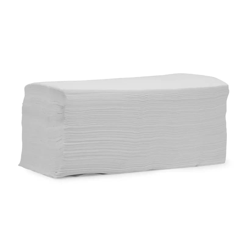 Victoria Bay Dispenser Napkins White 1PLY Tall Fold 500 Count/Pack 20 Packs/Case 10000 Count/Case