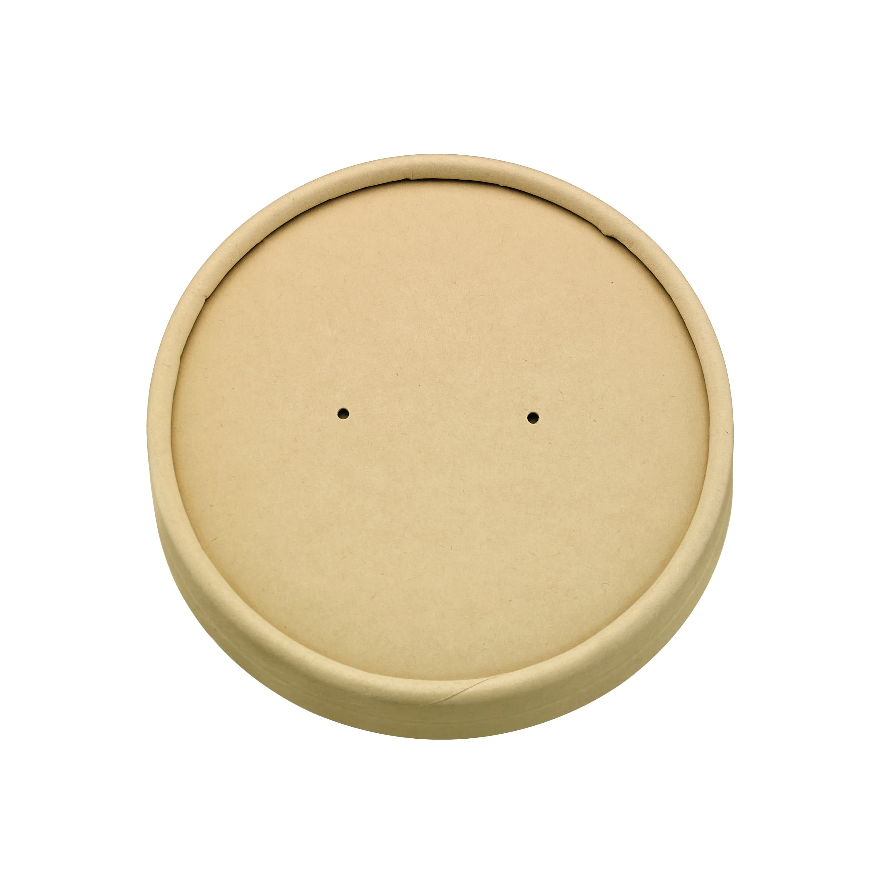 Lid 7.3X7.3 IN Paper Kraft Round For Container Freezer Safe Grease Resistant 45 Count/Pack 8 Packs/Case 360 Count/Case