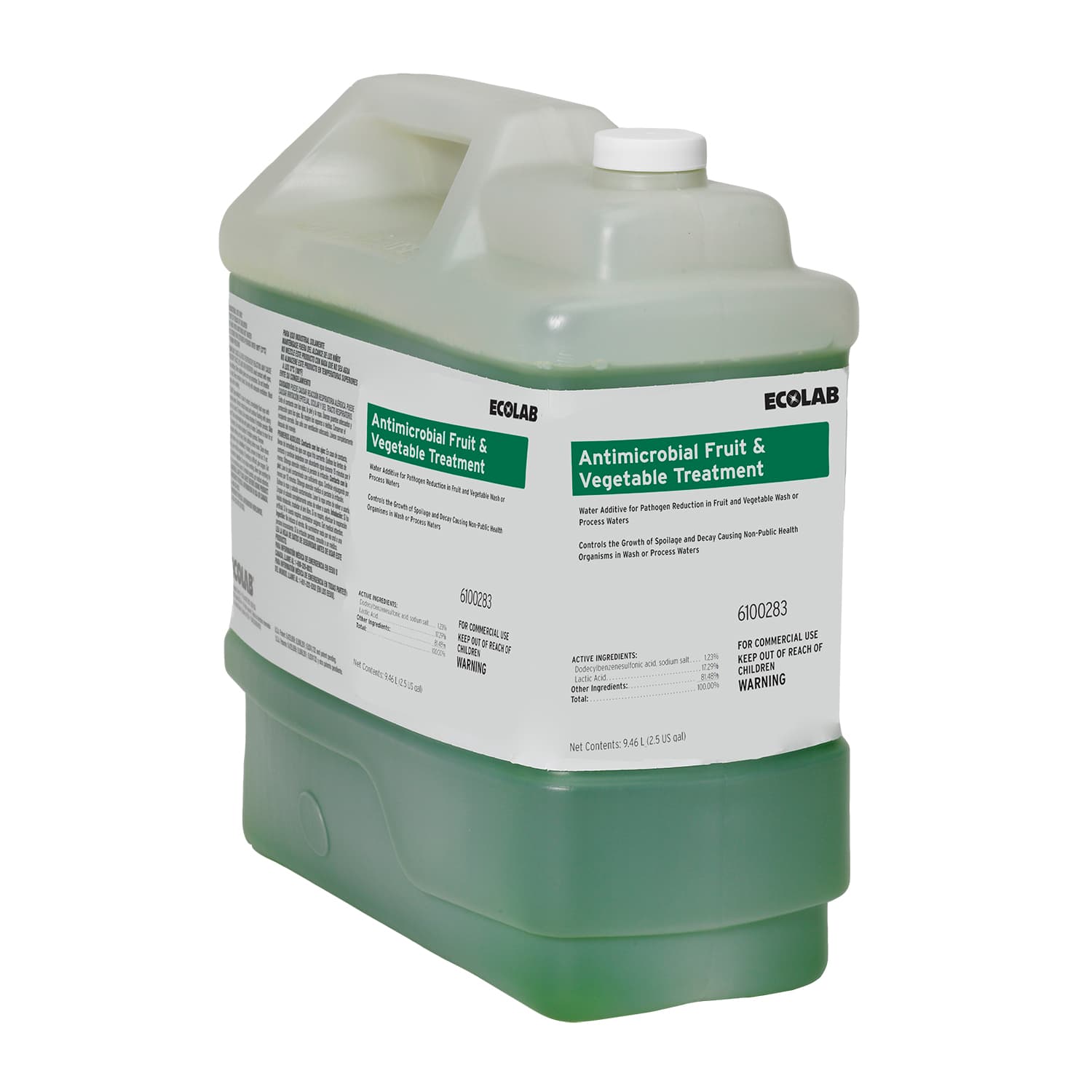 Fruit & Vegetable Wash 2.5 GAL Antibacterial 1/Case