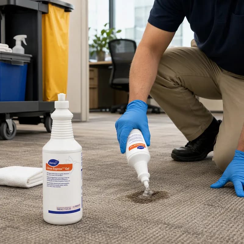 Citrus Express TM/MC Citrus Scent Carpet Spot Cleaner 32 OZ Carpet Gel RTU Solvent-Based 1/Each