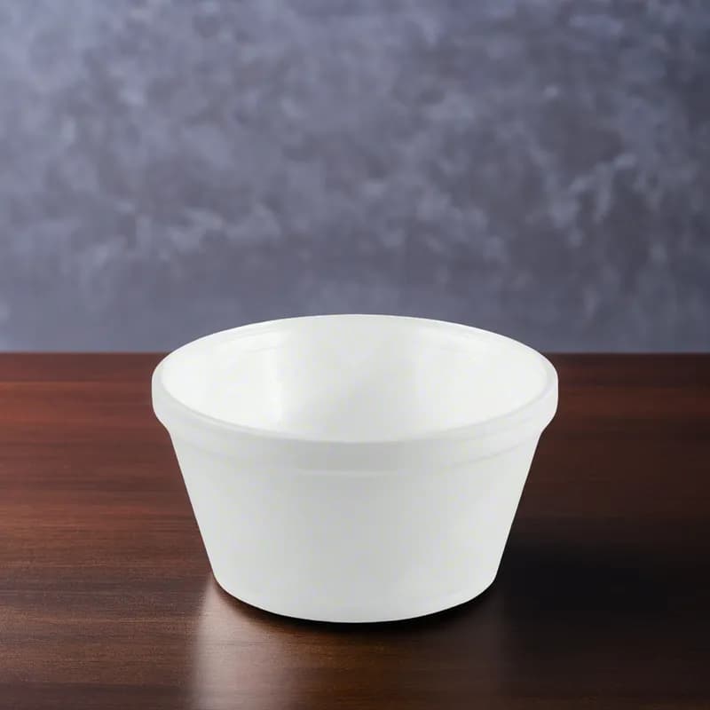 Bowl 8 OZ Foam White Round Squat 1000/Case