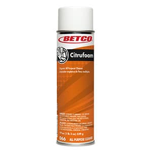 Citrufoam Citrus Orange Cleaner & Degreaser 20 OZ RTU Aerosol 12/Case