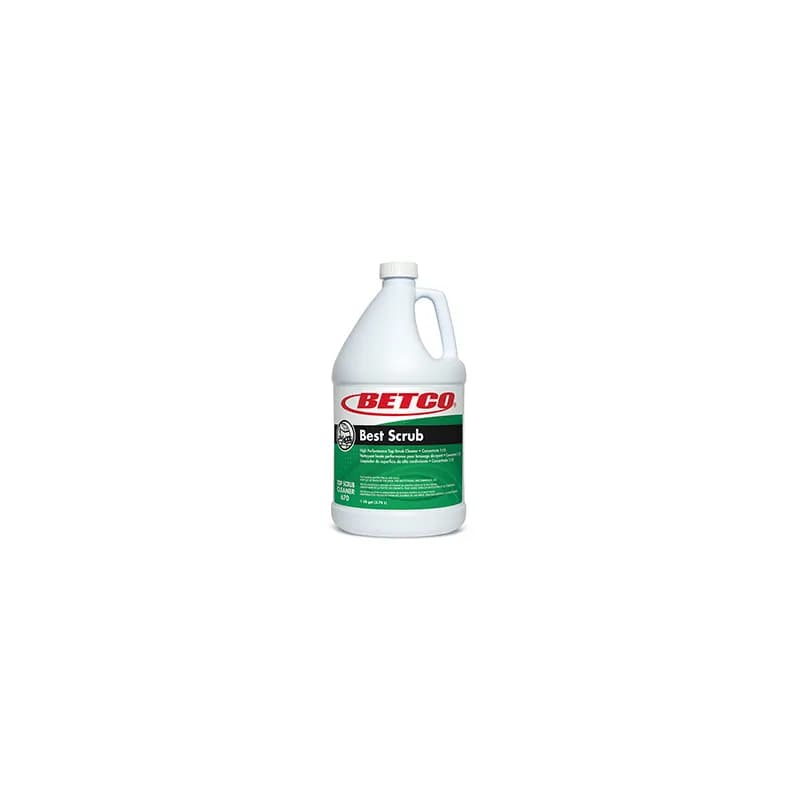 Best Scrub Pleasant Scent Floor Cleaner 1 GAL Interim Maintenance Scrub / Recoat Concentrate Liquid 4/Case