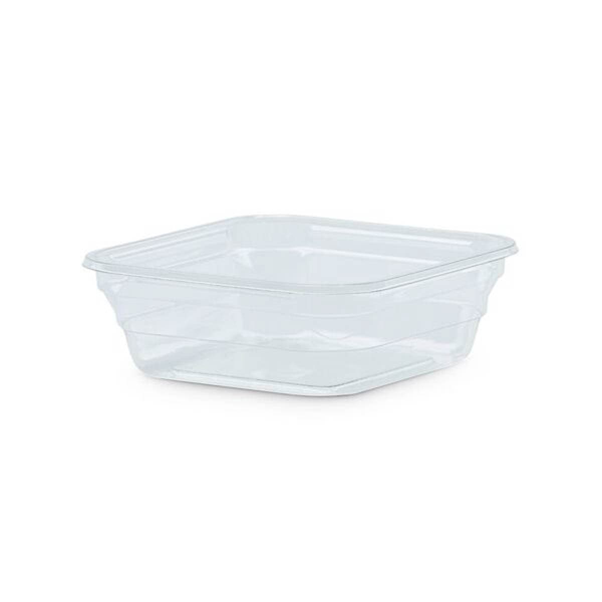 The BOTTLEBOX ® Lid 7.65X0.62 IN RPET Clear Round For 32 OZ Bowl 360/Case