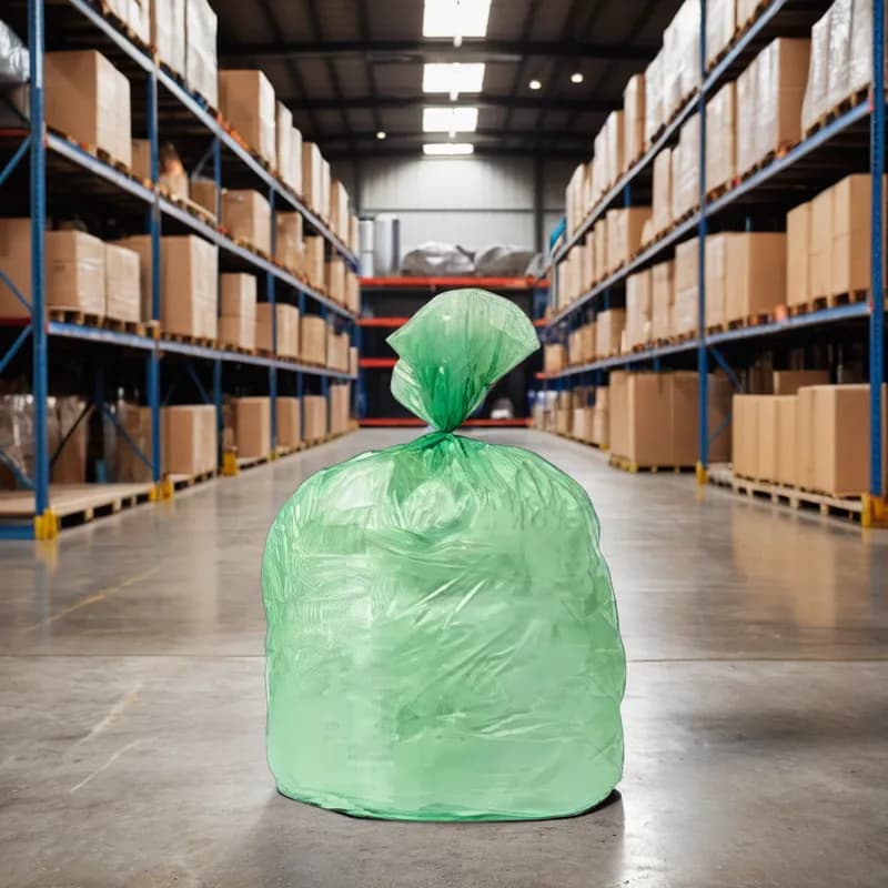Liner 30X46 IN Green 1.5MIL Flat Seal 100/Case