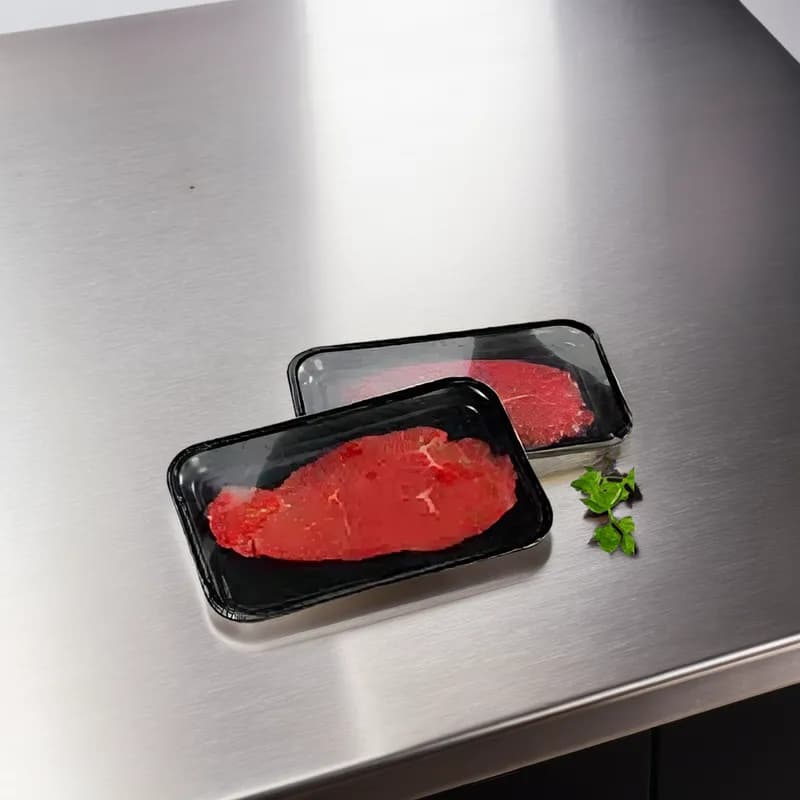 LIDTEC® Meat Shrink Film 15.5IN X5250FT Plastic 100 Gauge Clear High Oxygen Barrier 1/Case