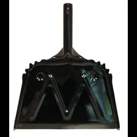 Dust Pan 12 IN Black Metal Heavy Duty 1/Each