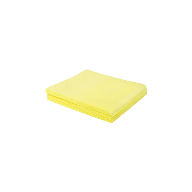 TaskBrand® Duster 24X24 IN Medium Duty Yellow Wiper 50/Pack
