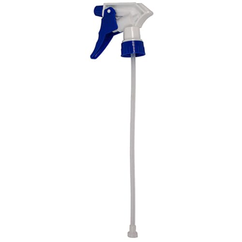Impact® Trigger Sprayer 10 IN Plastic Blue White 3-Finger Grip 1.4 Ml Output 1/Each