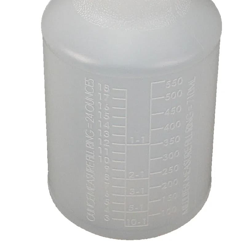 Impact® Dispenser Bottle 24 FLOZ HDPE Translucent Graduations 1/Each