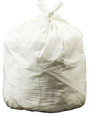 Can Liner 43X47 IN 56 GAL Natural 0.59MIL 15MIC 25 Count/Roll 8 Rolls/Case 200 Count/Case