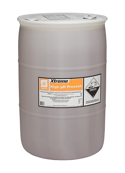 Xtreme® High pH Presoak Unscented Presoak 55 GAL Alkaline 1/Drum