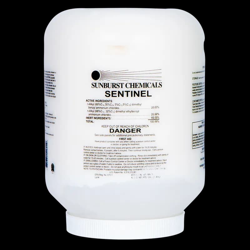 Sentinel Sanitizer 3 LB Solid Quat No Rinse 1/Case