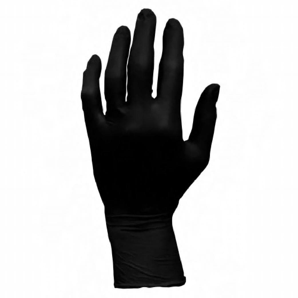 Safety Zone® Examination Gloves XL Black 5.5MIL Micro Texture Nitrile Powder-Free 100 Count/Box 10 Box/Case