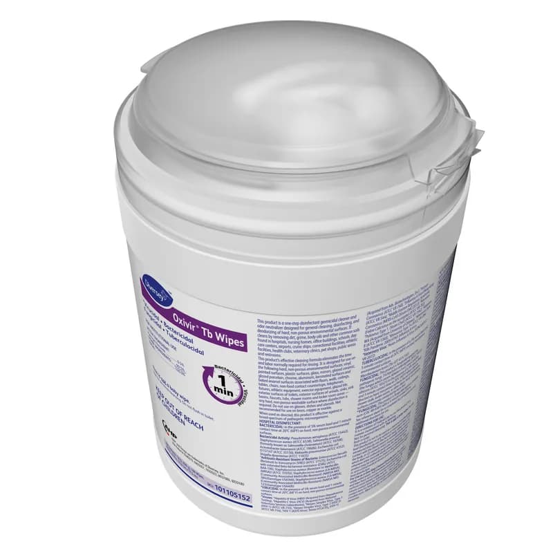 Diversey Disinfectant 6X7 IN Multi Surface Wipe 160 Count/Pack 4 Packs/Case 640 Count/Case