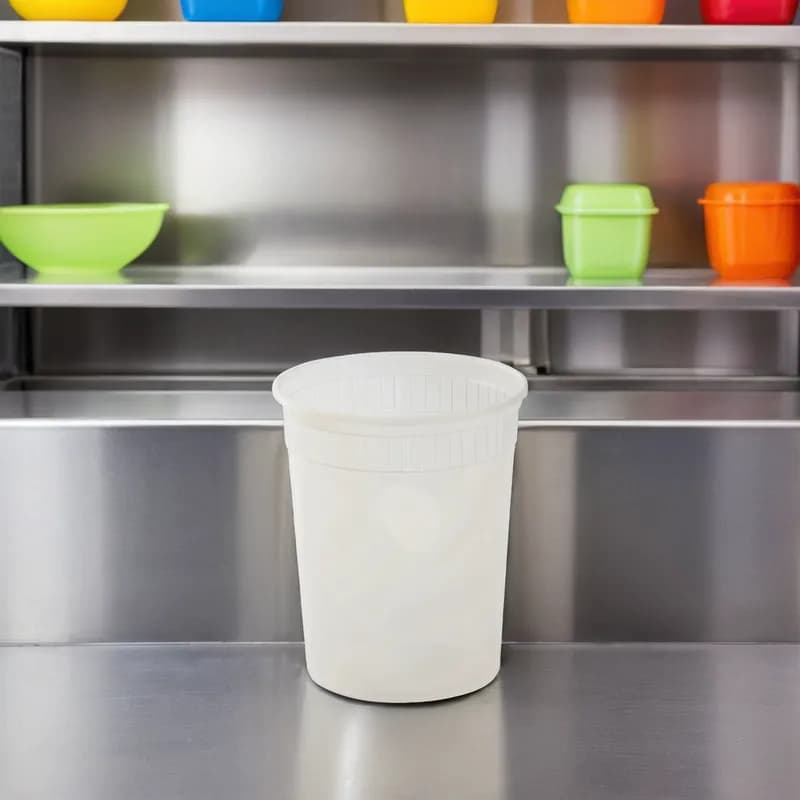 HomeFresh® Deli Container Base 32 OZ PP Clear 500/Case
