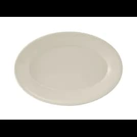Reno Platter 12.625X8.75 IN China Eggshell Oval Fully Vitrified Oven Safe Dishwasher Safe Microwave Oven Safe 12/Case
