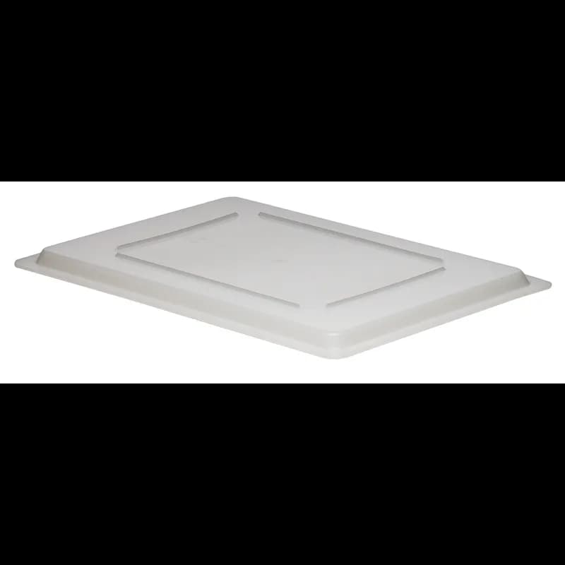 Food Tote Box Lid 18X26 IN White PP 1/Each