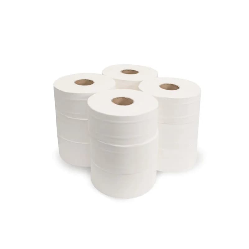 Valay® Toilet Paper & Tissue Roll 2PLY Mini Jumbo Roll Tissue (JRT) 12/Case