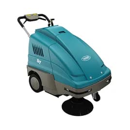 S7 Floor Sweeper 49X29X37.75 IN 1.6 Cubic Foot 28IN Teal 12v With Cordless Walk Behind Battery 1/Each