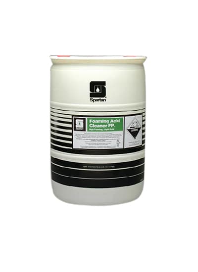 Foaming Acid Cleaner FP® Fragrance Free Food Processing Detergent Cleaner 55 GAL Food Contact Acidic 1/Drum