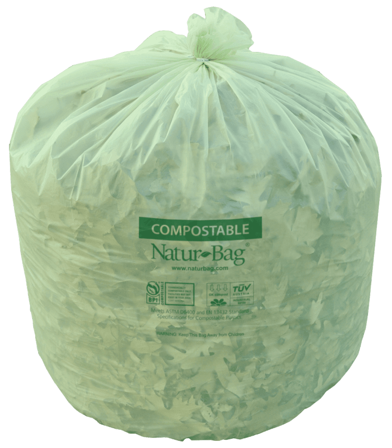 Natur-Bag Can Liner 24X24 IN Plastic 0.8MIL 14 Count/Roll 20 Rolls/Case 280 Rolls/Case