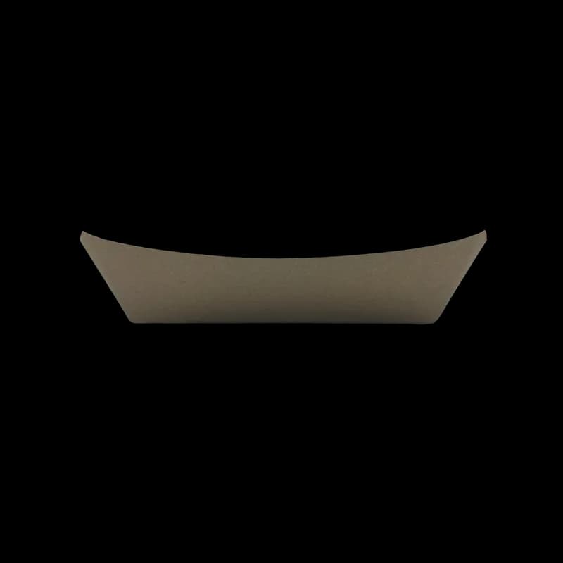 Food Tray 5 LB Clay-Coated Kraft Board Kraft 500/Case