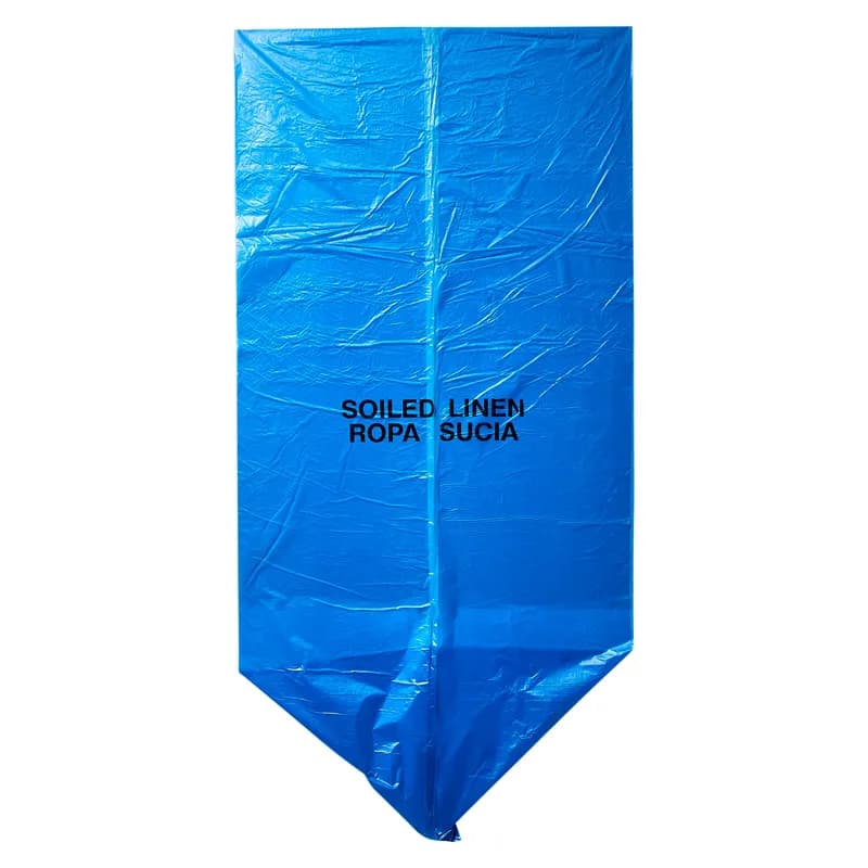 Victoria Bay Soiled Linen Bag 38X42 IN Blue Plastic 16MIC 250/Case