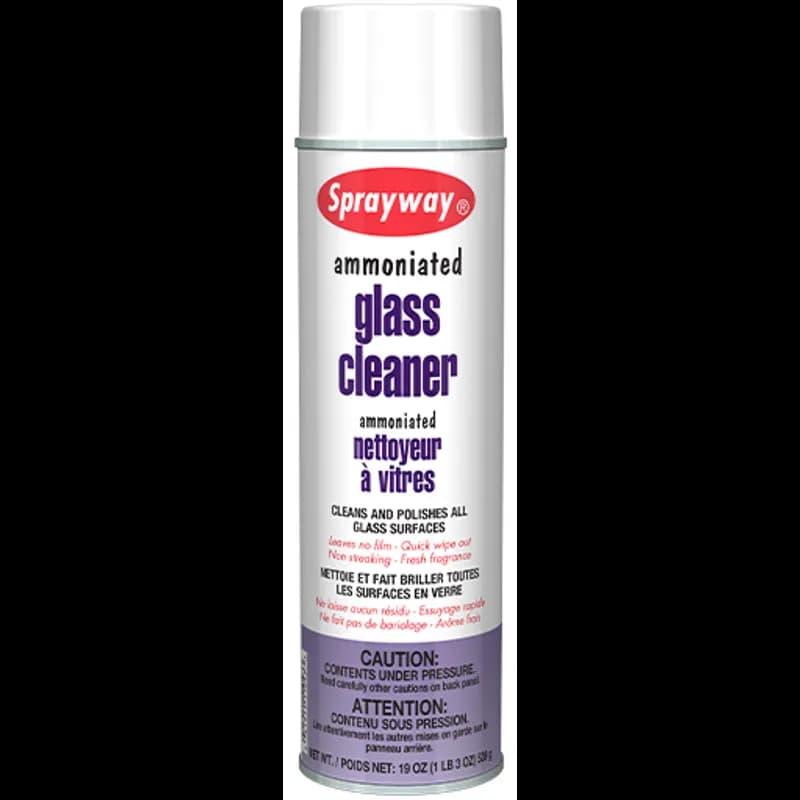 Sprayway® Glass Cleaner 20 OZ Aerosol 12/Case