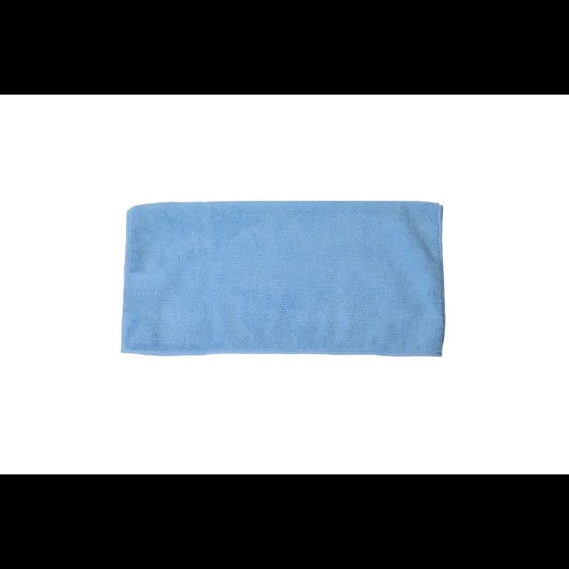 Cleaning Cloth 16X16 IN Microfiber Terry Cloth Blue Standard 24/Case