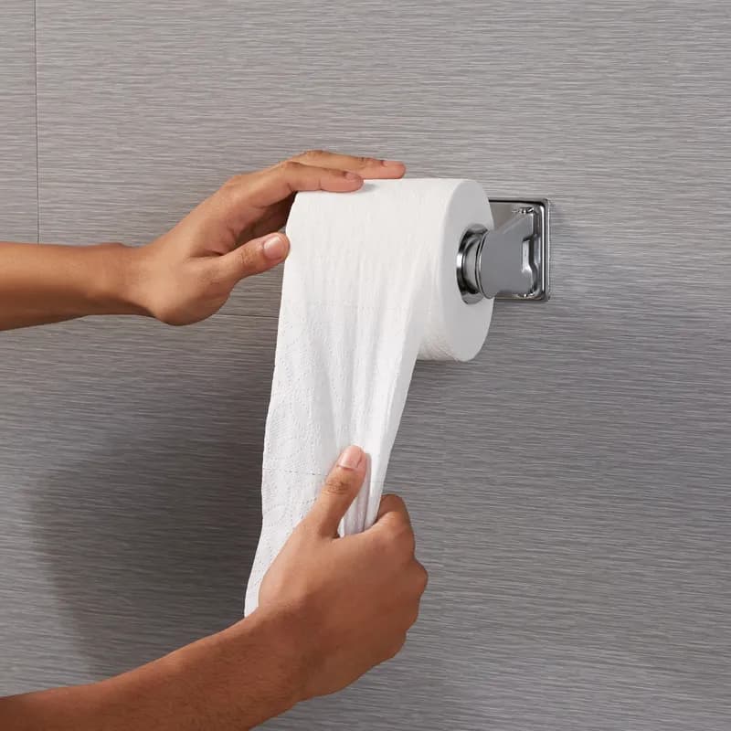 Pacific Blue Basic Toilet Paper & Tissue Roll 3.5X3.8 IN 2PLY White Embossed Standard 550 Sheets/Roll 80 Rolls/Case