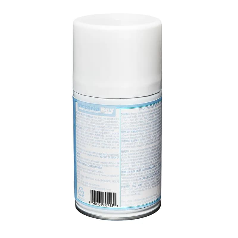 Victoria Bay Air Freshener & Deodorizer Linen Aerosol 7 OZ 30-Day Air Care System Metered 12/Case