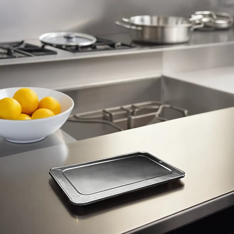 Victoria Bay Lid Full Size Aluminum For Steam Table Pan Vented 50/Case