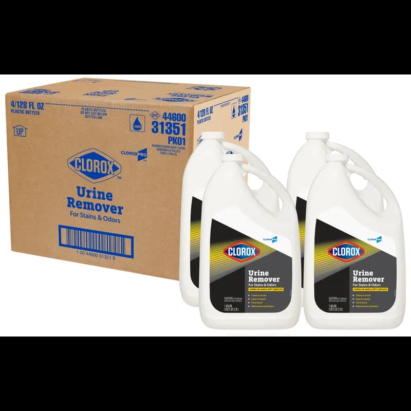 Clorox® Urine Remover 128 OZ Refill For Stain And Odors 4/Case