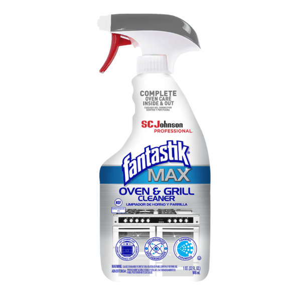 fantastik MAX Oven & Grill Cleaner 32 OZ With Trigger Sprayer Professional 8/Case