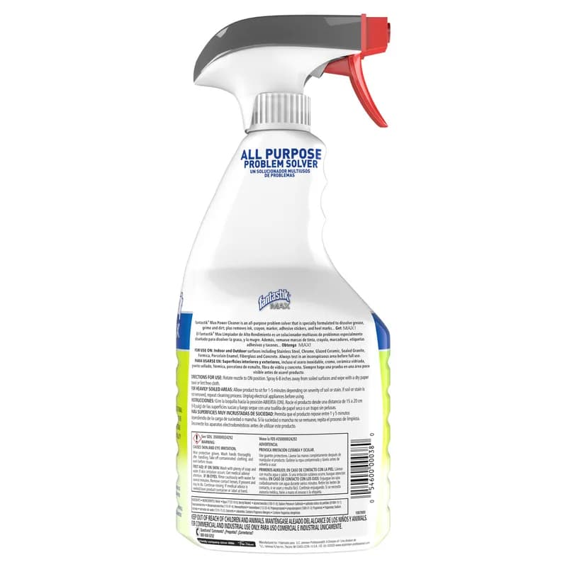 Fantastik® Max Power Cleaner & Degreaser 32 OZ With Bottle & Trigger 8/Case