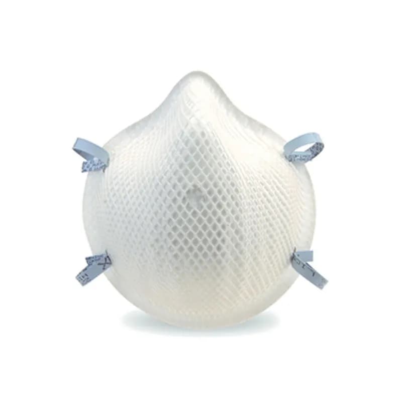 N95 Particulate Respirator Blue Dura-Mesh® Shell & Softspun® Lining Disposable With Valve 20 Count/Box 12 Box/Case