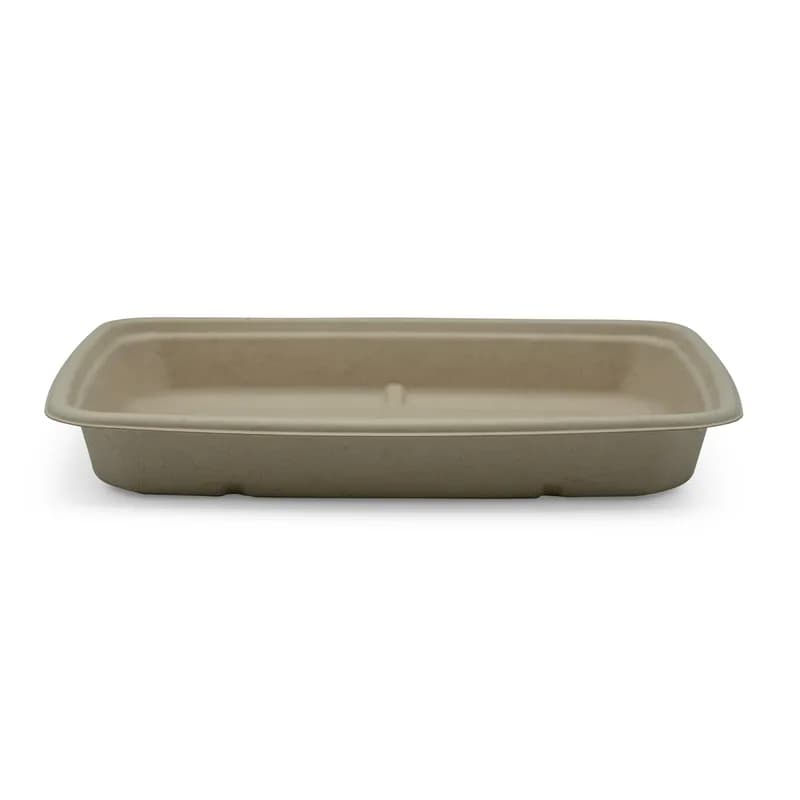 Victoria Bay Take-Out Container Base 6X9 IN Pulp Fiber Natural Rectangle 300/Case