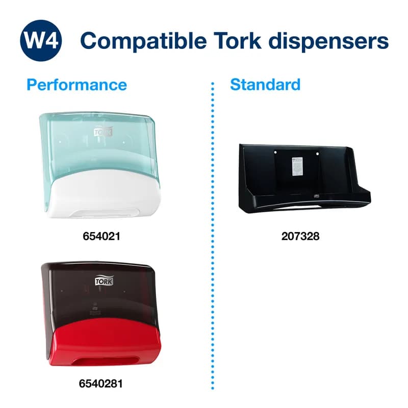Tork All Purpose Cleaning Wipe 6.417X5.512 IN 1.693X5.512 IN White Embossed Refill 420/Case