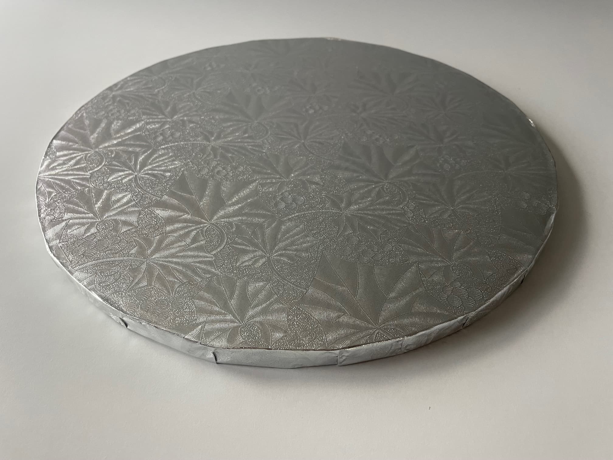 Cake Board 9X0.5 IN Silver Round 6 Count/Pack 2 Packs/Case 12 Count/Case