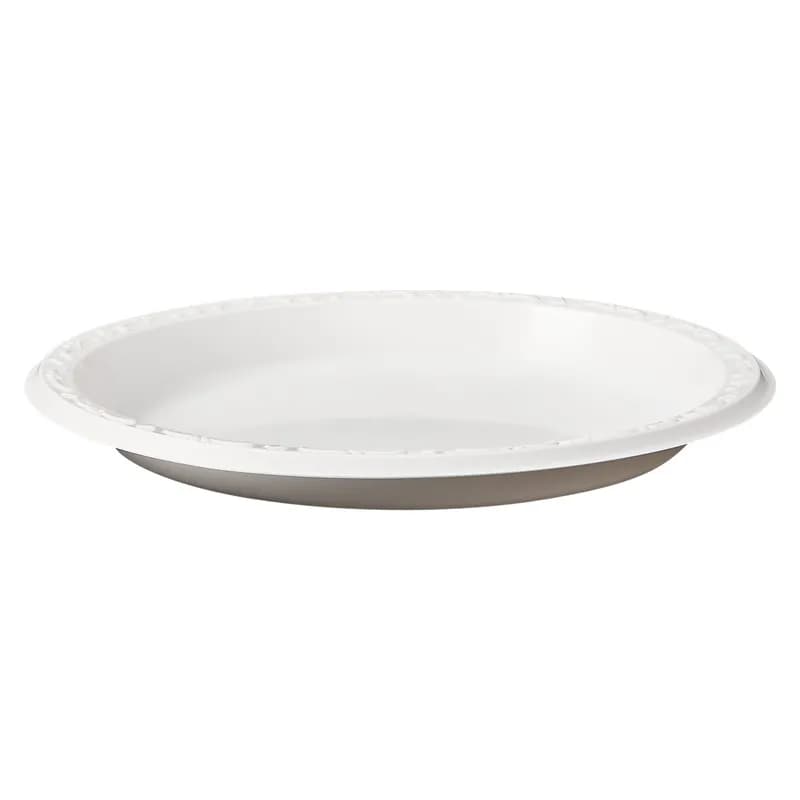 Victoria Bay Plate 9 IN MFPP White Round 400/Case