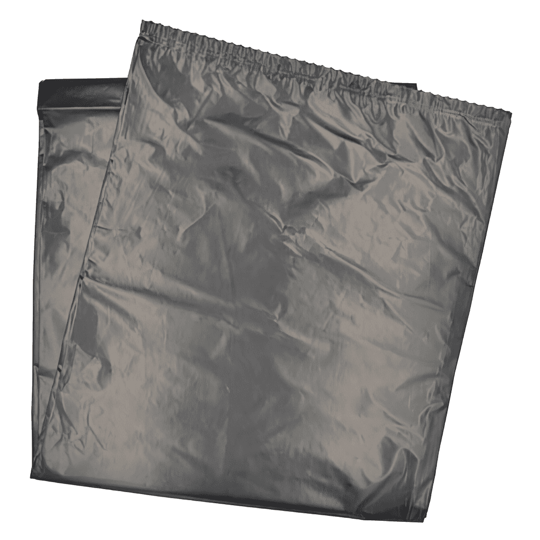 Can Liner 50X60 IN Black Plastic 3MIL 50/Case