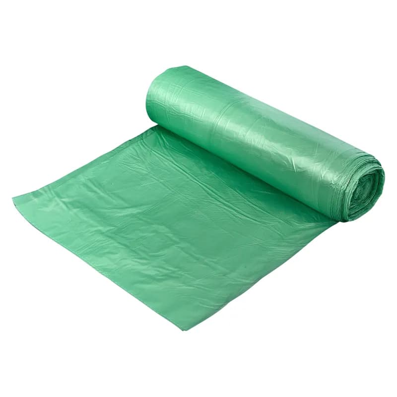 Victoria Bay Can Liner 44X51 IN Green Plastic 16MIC 250/Case